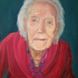 Oil on canvassed board, June 2014